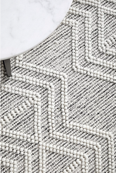 Clara Wool Rectangle Rug - Image 2