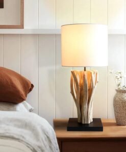 Alternative view of Scultura Caotico Table Lamp with Round Shade