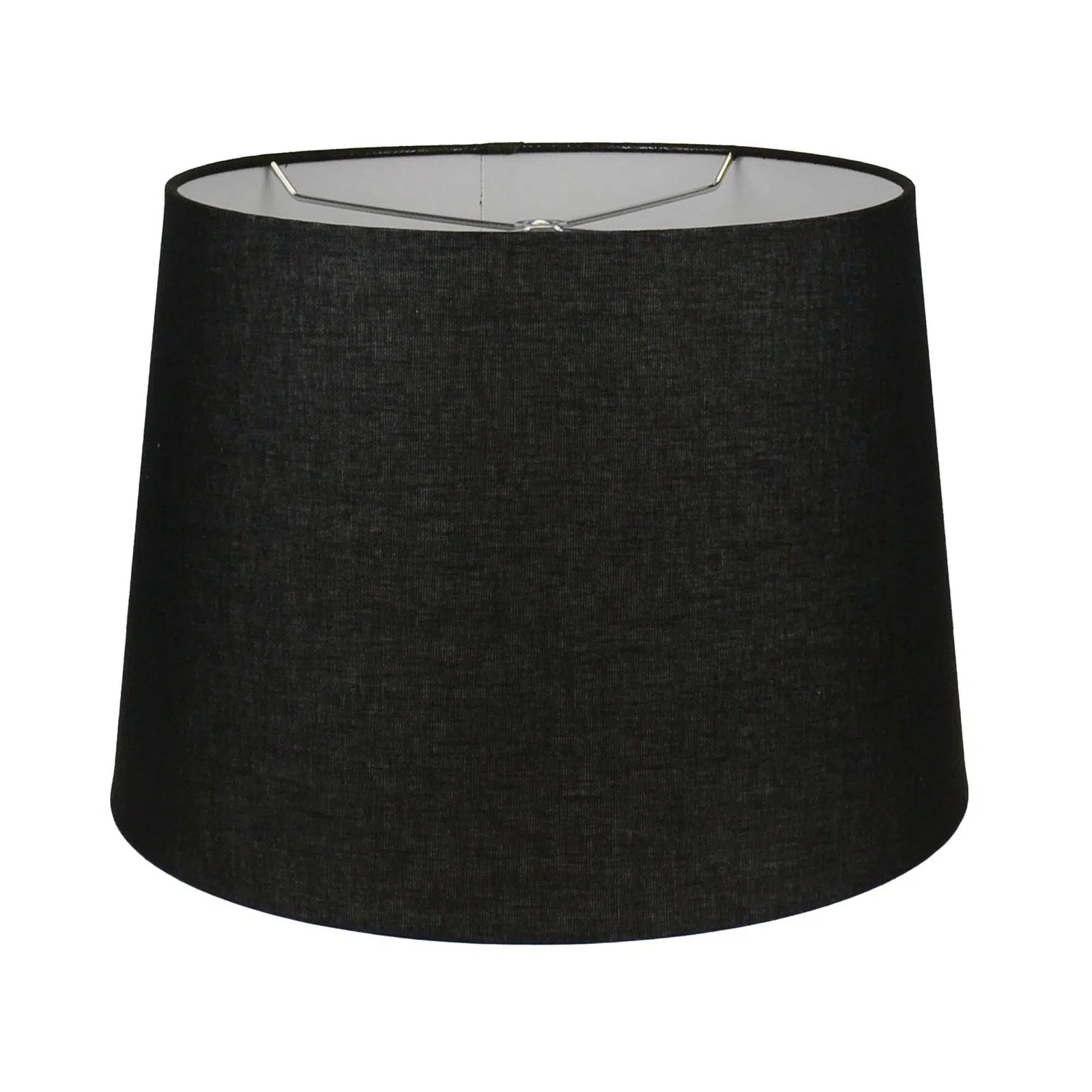 Smoke Lamp with Black Linen Shade - Image 4