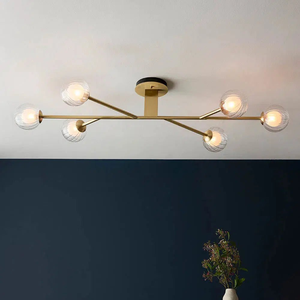 Swanson - 6 Light Semi-Flush - Image 3