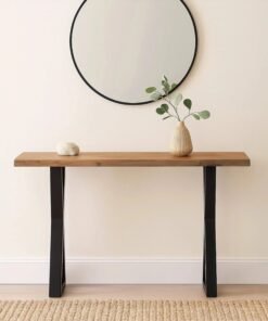 Alternative view of Swanson - Live Edge Console Table