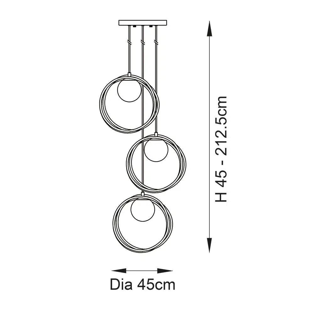 Tiffany - Loop Multi Pendant - Image 7