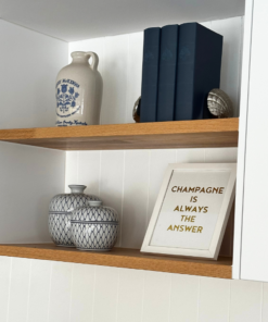 Alternative view of Diamond Blue And White Lidded Pot- 2 Sizes