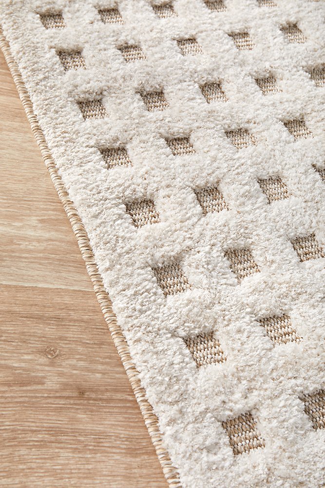 Rowan Textured Natural Rectangle Rug - Image 7