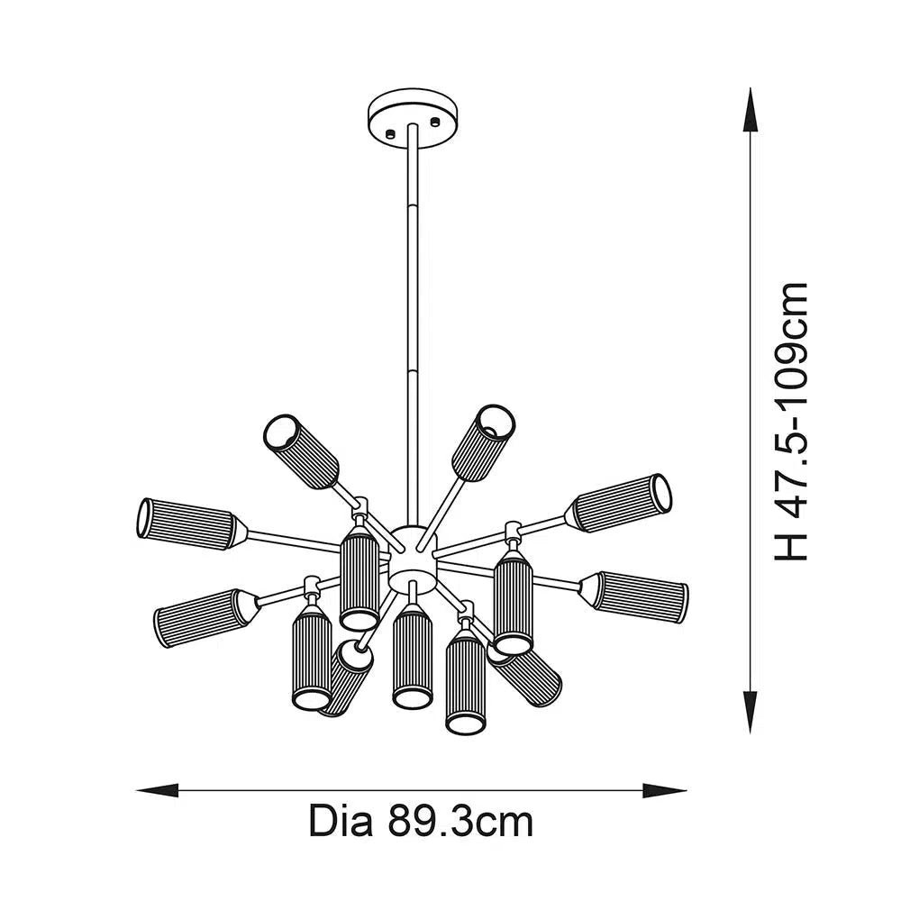 Venus - 13 Light Pendant - Image 7