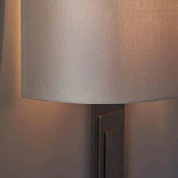 Violeta - Flat Panel Wall Light With Mink Shade - Image 5
