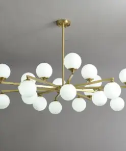 20-Lights Ball Chandelier
