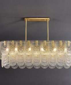 Alternative view of Transparent Glass Chandelier For Dinning room