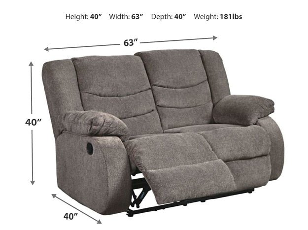 Tulen Reclining Loveseat - Image 6