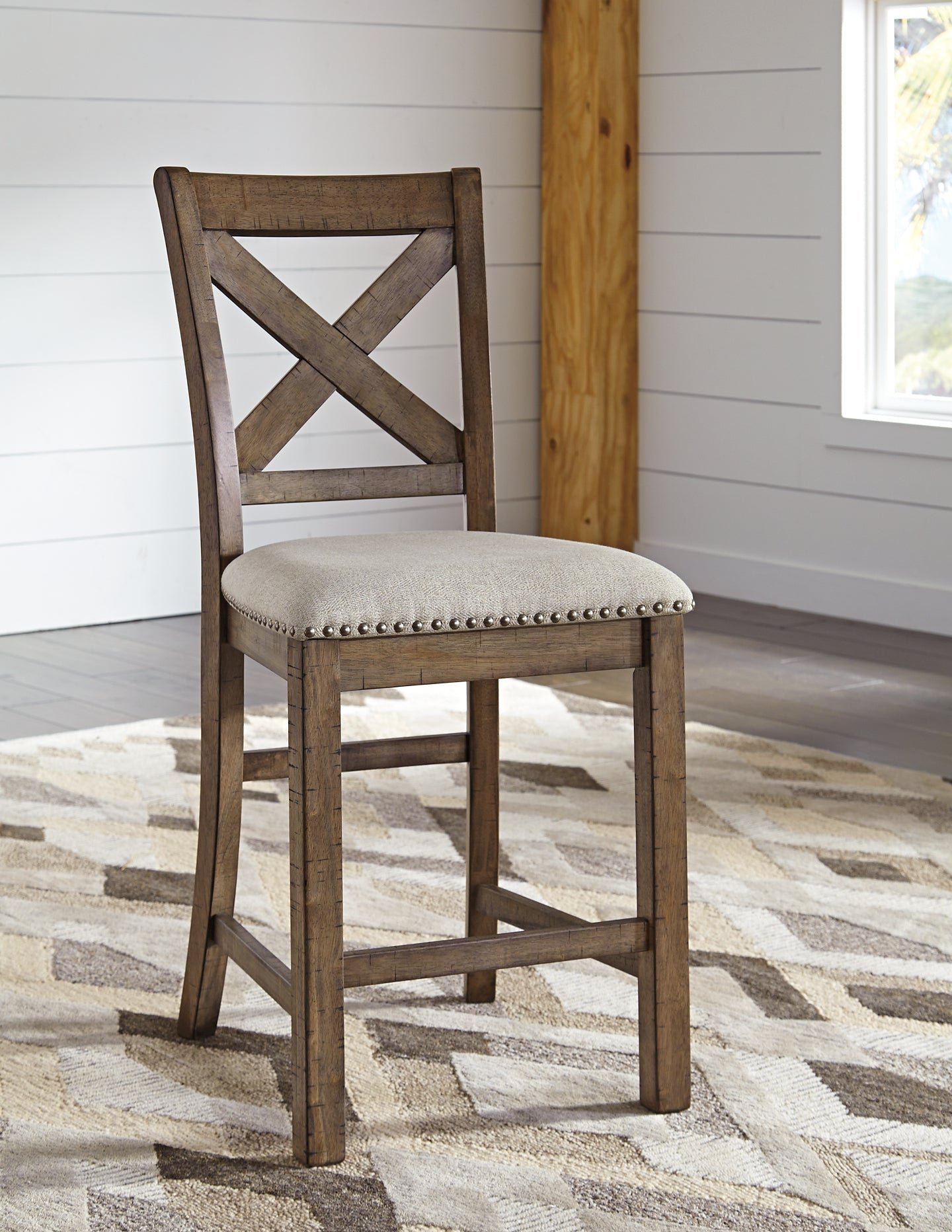 Ashley Express - Moriville Upholstered Barstool (2/CN) - Image 4