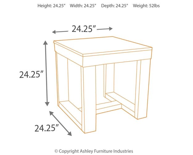 Ashley Express - Watson Square End Table - Image 7