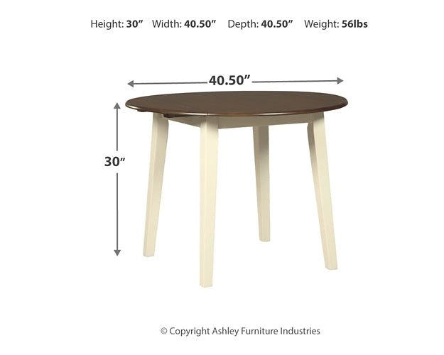 Ashley Express - Woodanville Round DRM Drop Leaf Table - Image 7