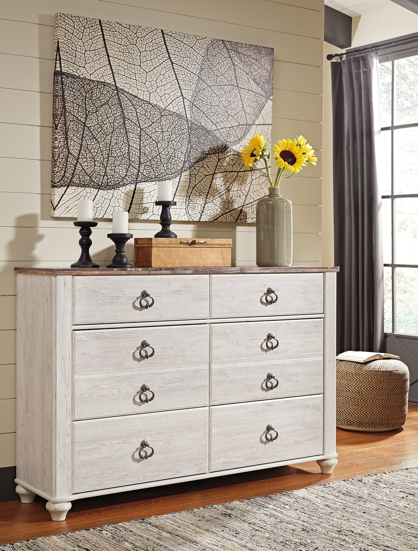 Willowton Six Drawer Dresser - Image 8