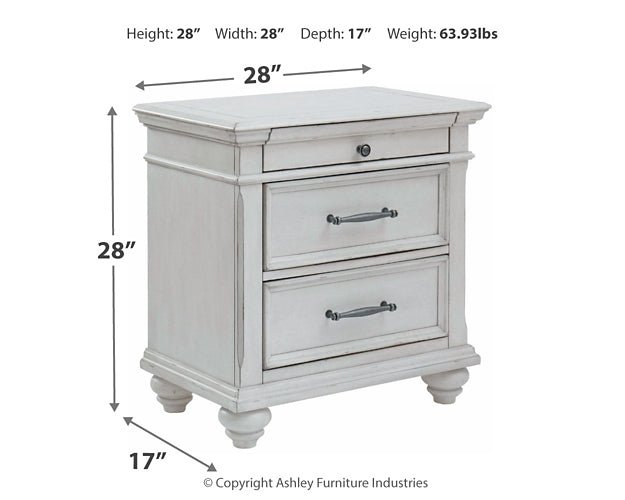 Ashley Express - Kanwyn Three Drawer Night Stand - Image 3