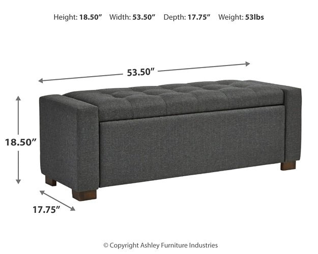 Ashley Express - Cortwell Storage Bench - Image 6