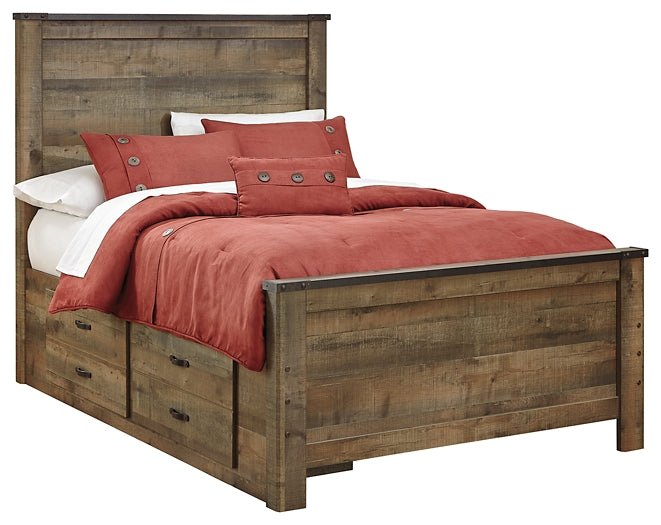 Trinell Panel Bed With 2 Storage Drawers - Image 3