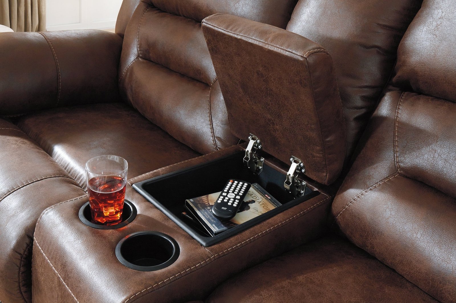 Stoneland DBL REC PWR Loveseat w/Console - Image 6