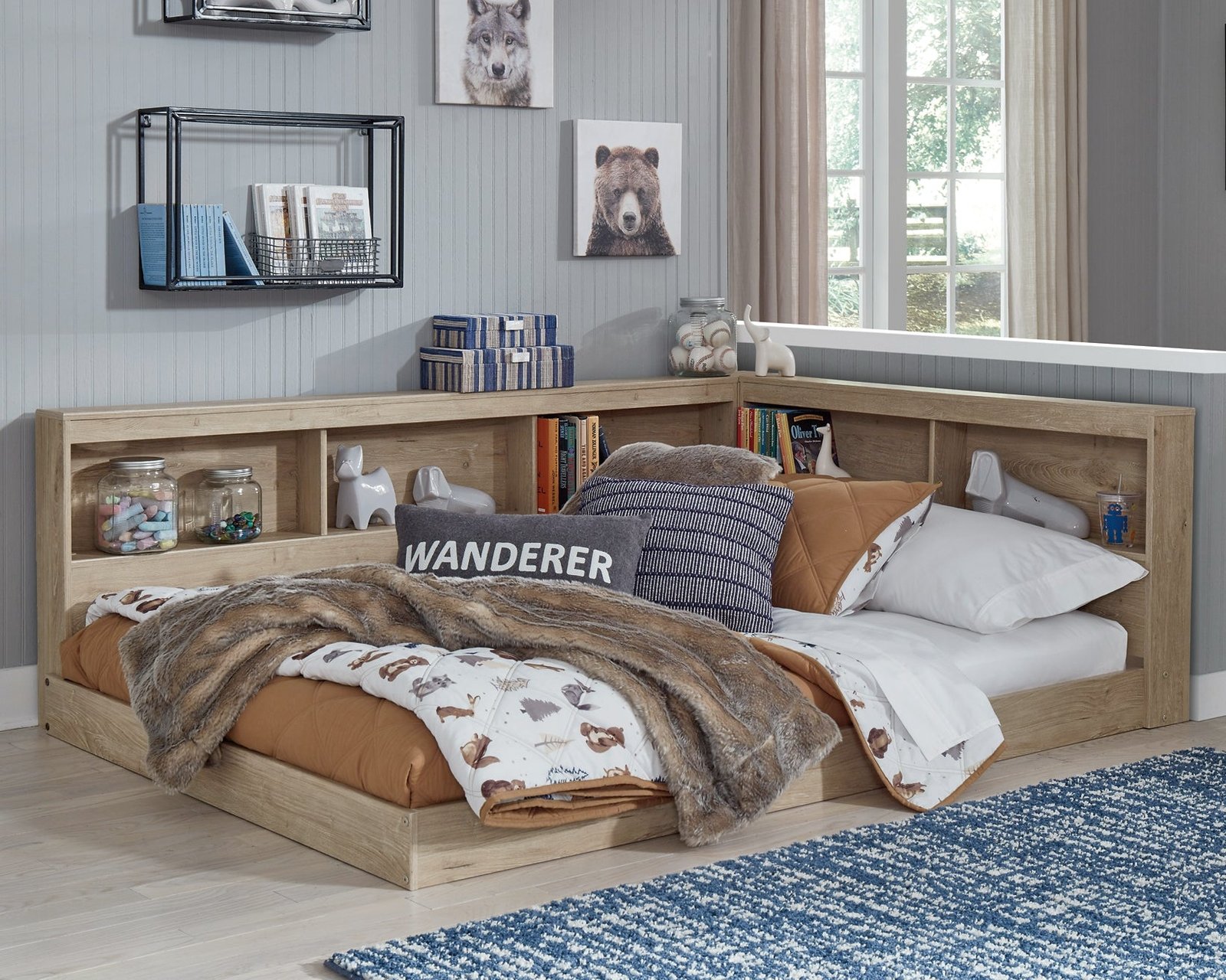 Ashley Express - Oliah Bookcase Storage Bed - Image 8