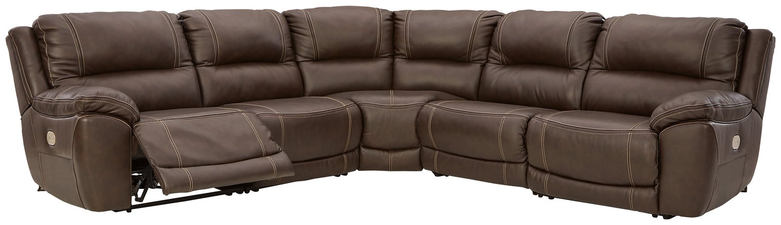 Dunleith 5-Piece Power Reclining Sectional - Image 3
