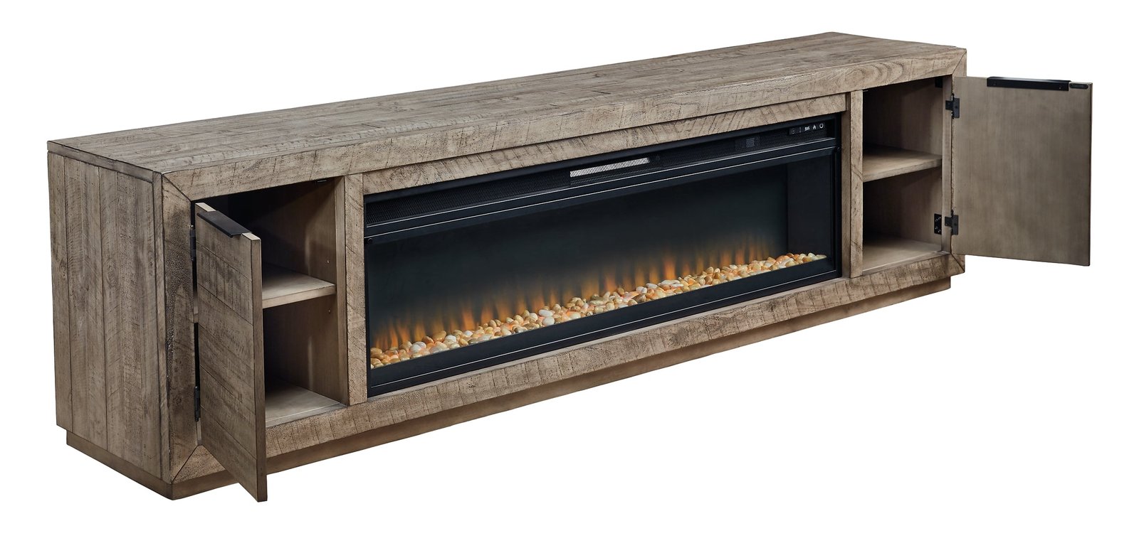 Krystanza TV Stand with Electric Fireplace - Image 3