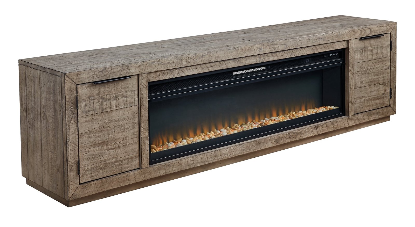 Krystanza TV Stand with Electric Fireplace - Image 2