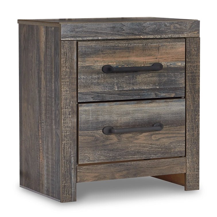Drystan Full Bookcase Bed with 2 Storage Drawers with Mirrored Dresser, Chest and Nightstand - Image 6