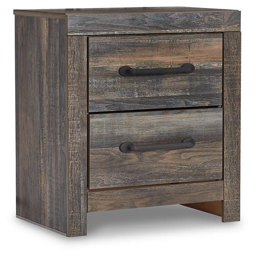 Drystan King Panel Bed with Mirrored Dresser, Chest and Nightstand - Image 9