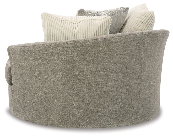 Creswell Oversized Swivel Accent Chair - Image 4