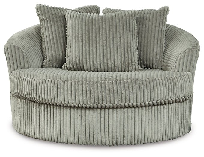 Lindyn Oversized Swivel Accent Chair - Image 3