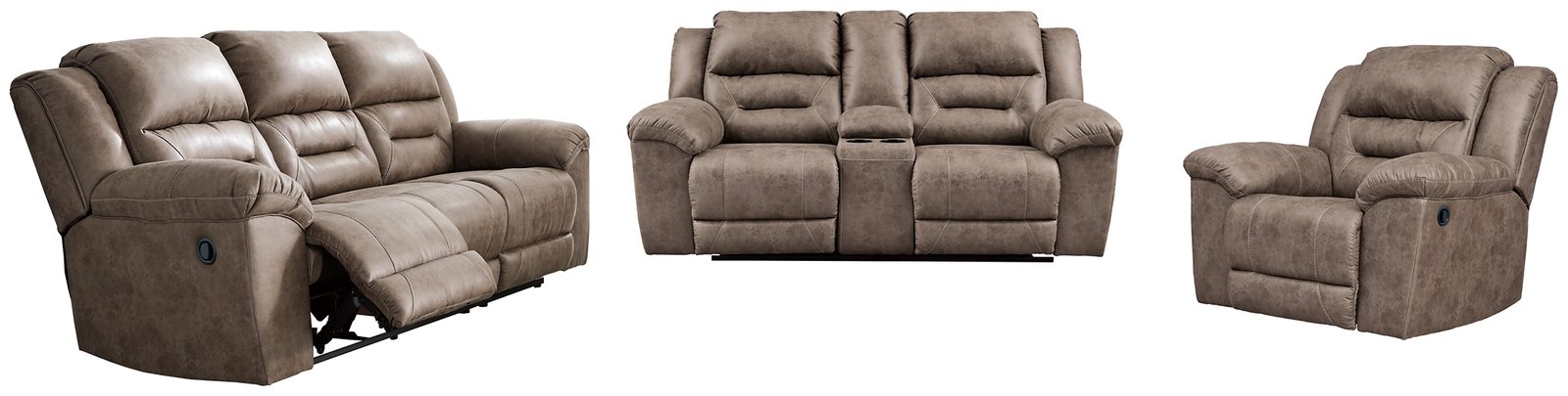 Stoneland Sofa, Loveseat and Recliner - Image 6
