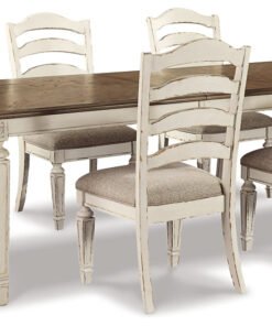 Realyn Dining Table and 6 Chairs