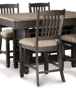 Tyler Creek Counter Height Dining Table and 6 Barstools