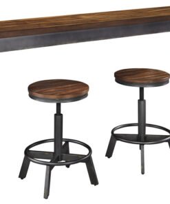 Torjin Counter Height Dining Table and 2 Barstools