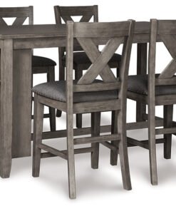Ashley Express - Caitbrook Counter Height Dining Table and 4 Barstools