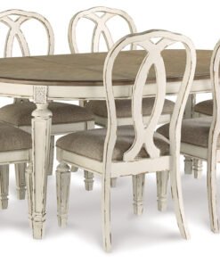 Alternative view of Realyn Dining Table and 6 Chairs