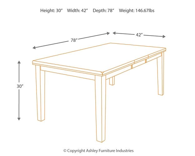 Ralene Dining Table and 8 Chairs - Image 5