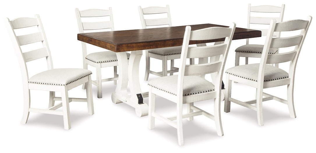 Valebeck Dining Table and 6 Chairs - Image 2