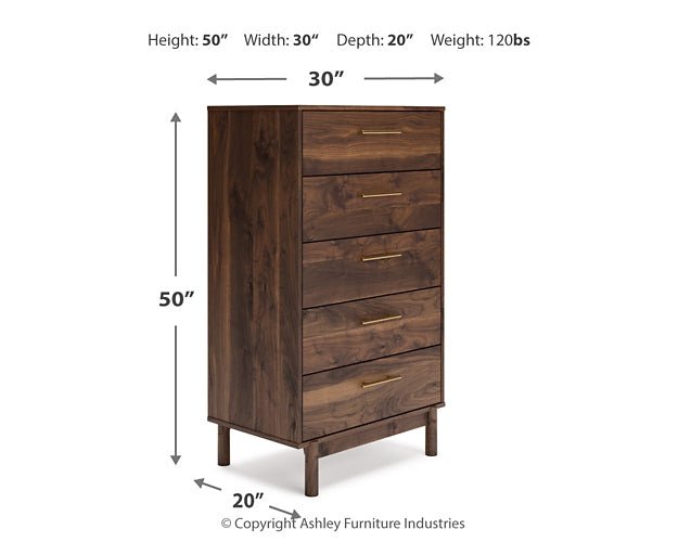 Ashley Express - Calverson Five Drawer Chest - Image 9