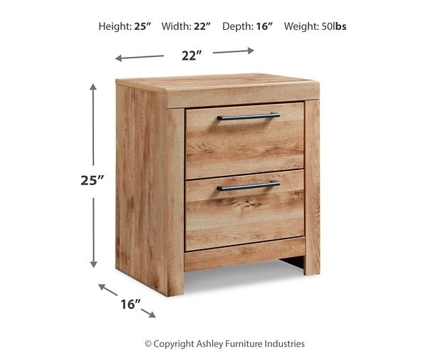 Ashley Express - Hyanna Two Drawer Night Stand - Image 9