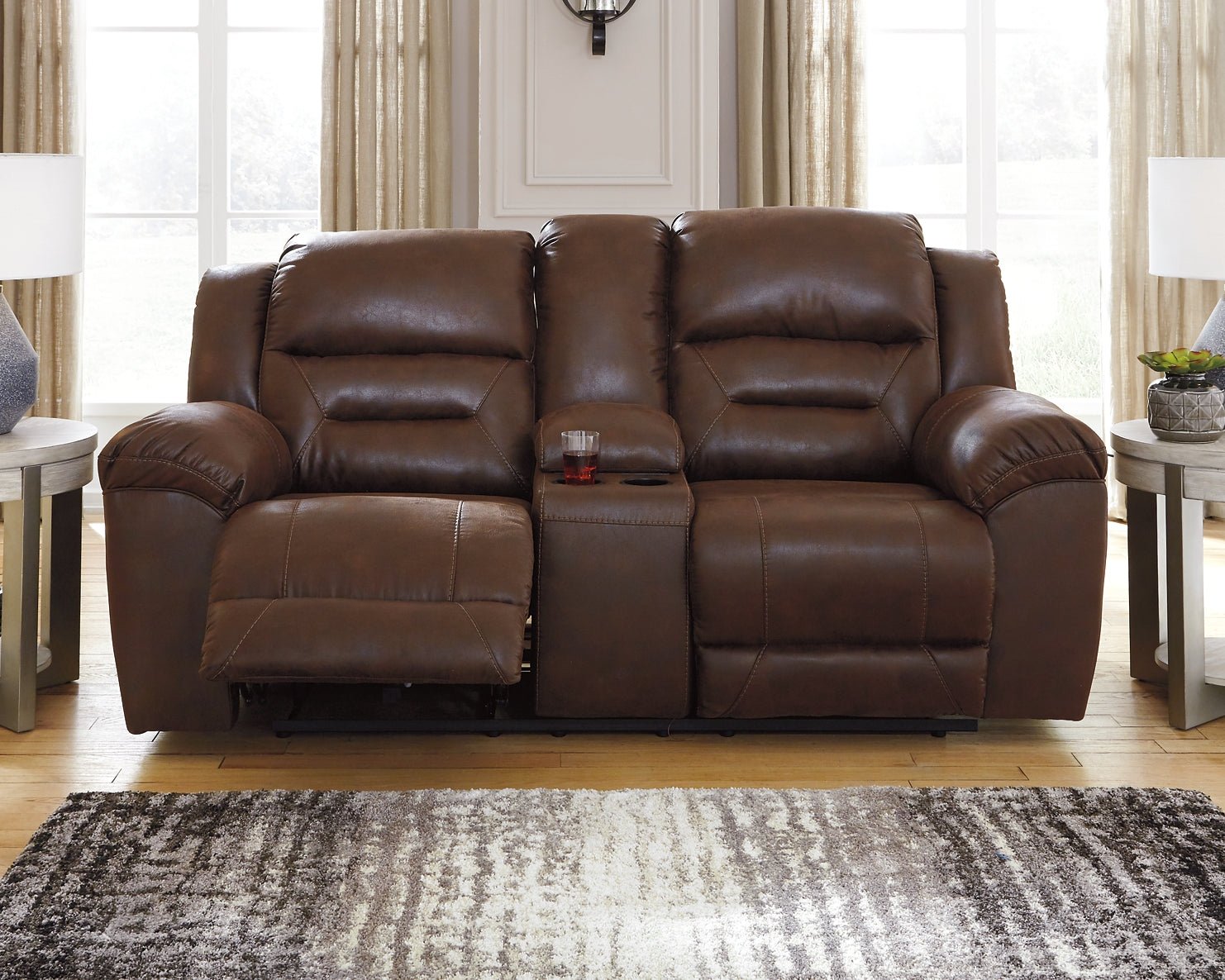Stoneland DBL Rec Loveseat w/Console - Image 2