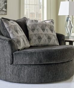 Biddeford Oversized Swivel Accent Chair