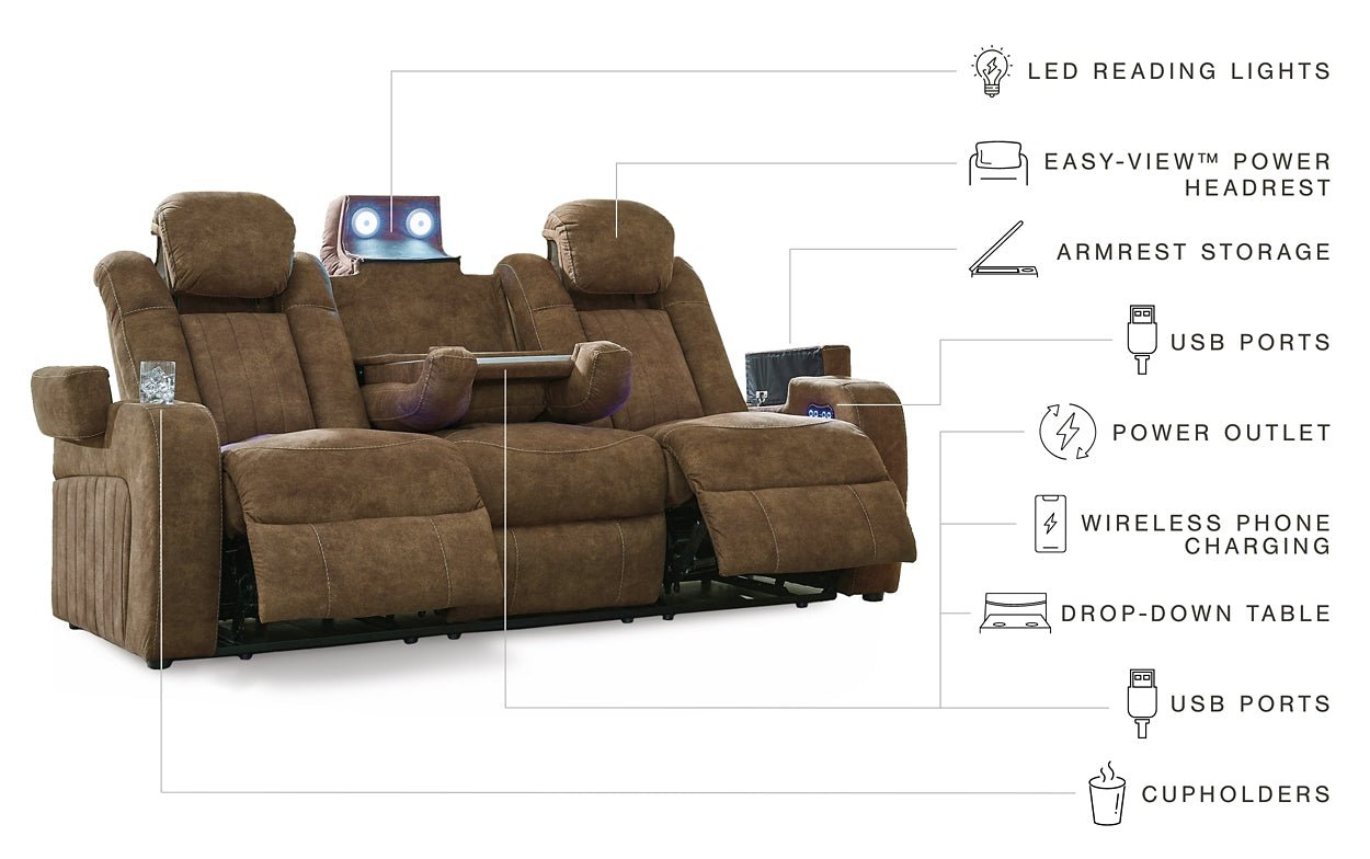 Wolfridge PWR REC Sofa with ADJ Headrest - Image 5