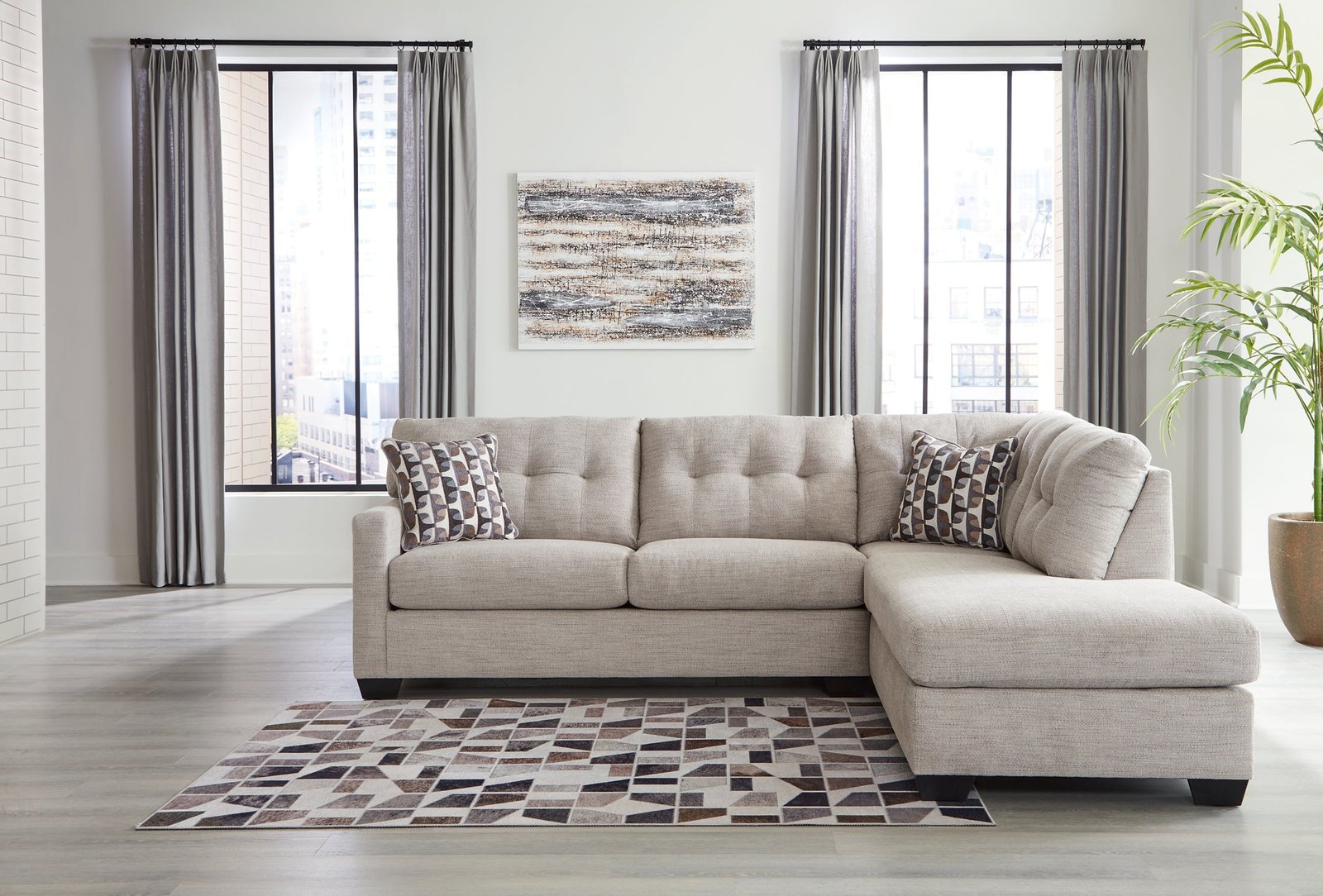 Mahoney 2-Piece Sectional with Chaise - Image 3