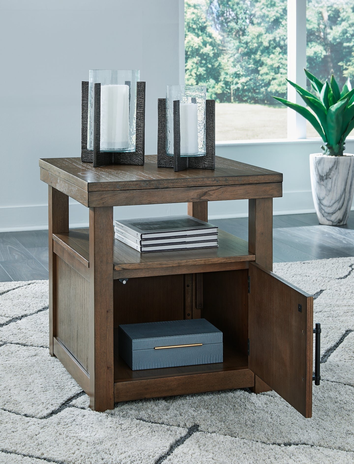 Ashley Express - Boardernest Rectangular End Table - Image 5