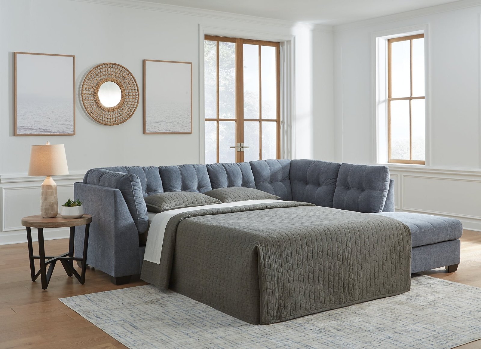 Marleton 2-Piece Sleeper Sectional with Chaise - Image 3