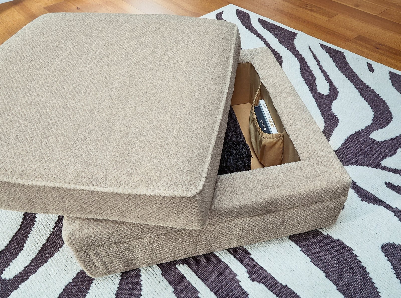Ashley Express - Calnita Ottoman With Storage - Image 7