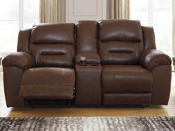 Stoneland DBL REC PWR Loveseat w/Console - Image 2