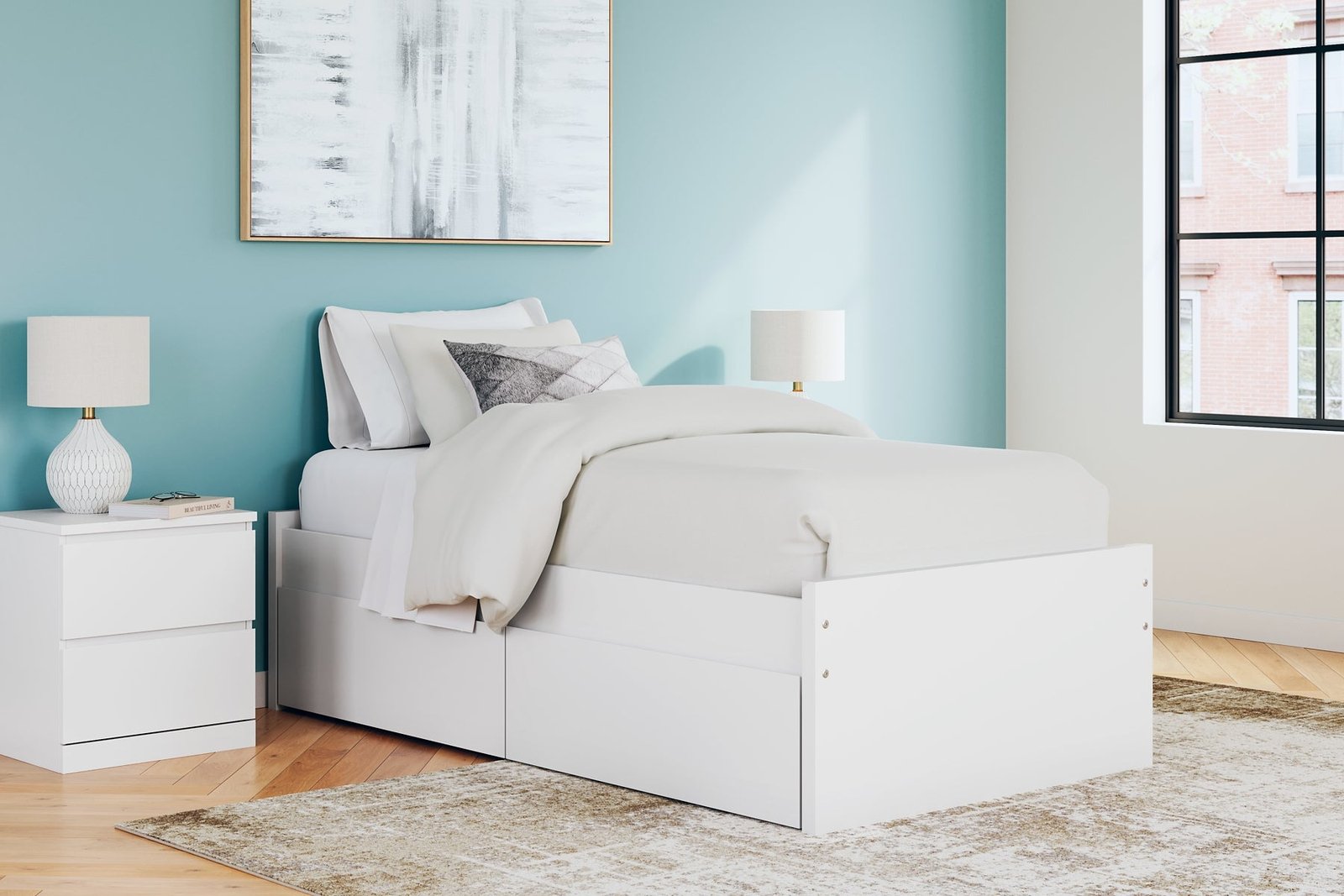 Ashley Express - Onita Platform Bed With 1 Side Storage - Image 2