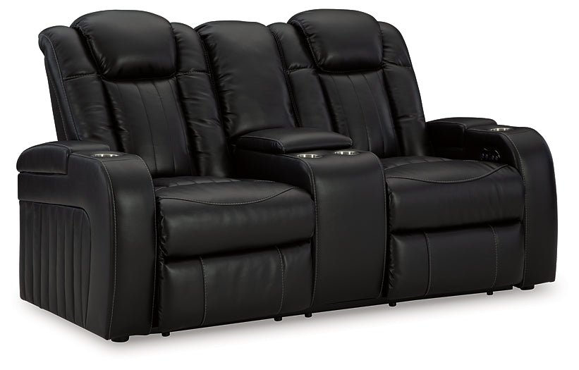 Caveman Den PWR REC Loveseat/CON/ADJ HDRST - Image 2