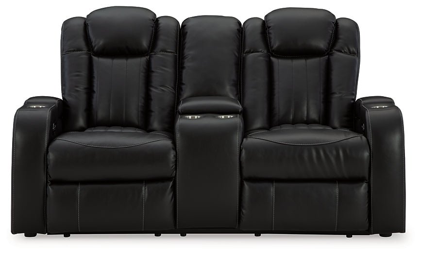 Caveman Den PWR REC Loveseat/CON/ADJ HDRST - Image 4